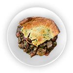 Home Made Steak Pie  Single 